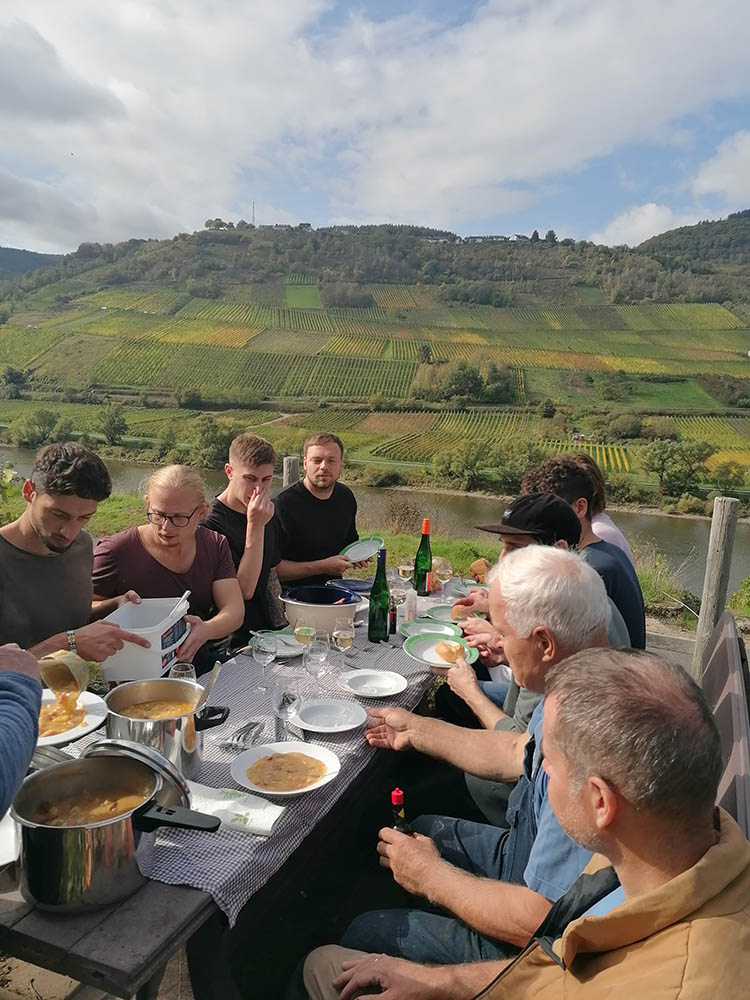 Weingut Schuh-Sausen Reil Mosel Straßenfest