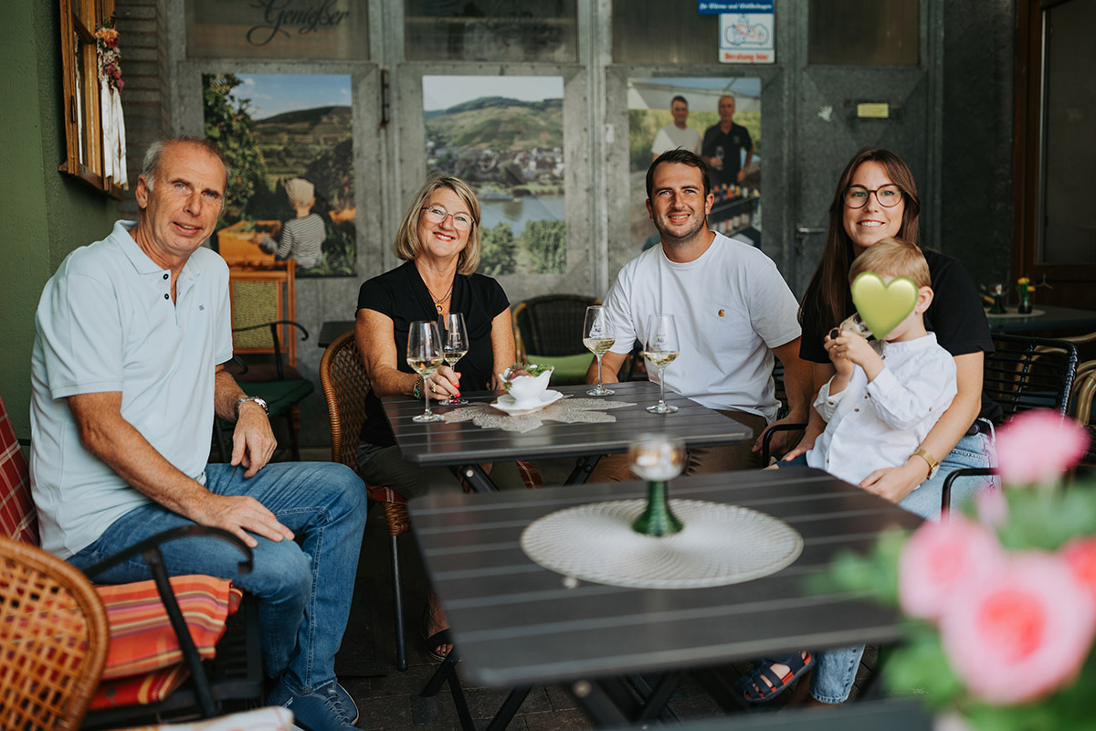 Weingut Schuh-Sausen Reil Mosel Weinlese